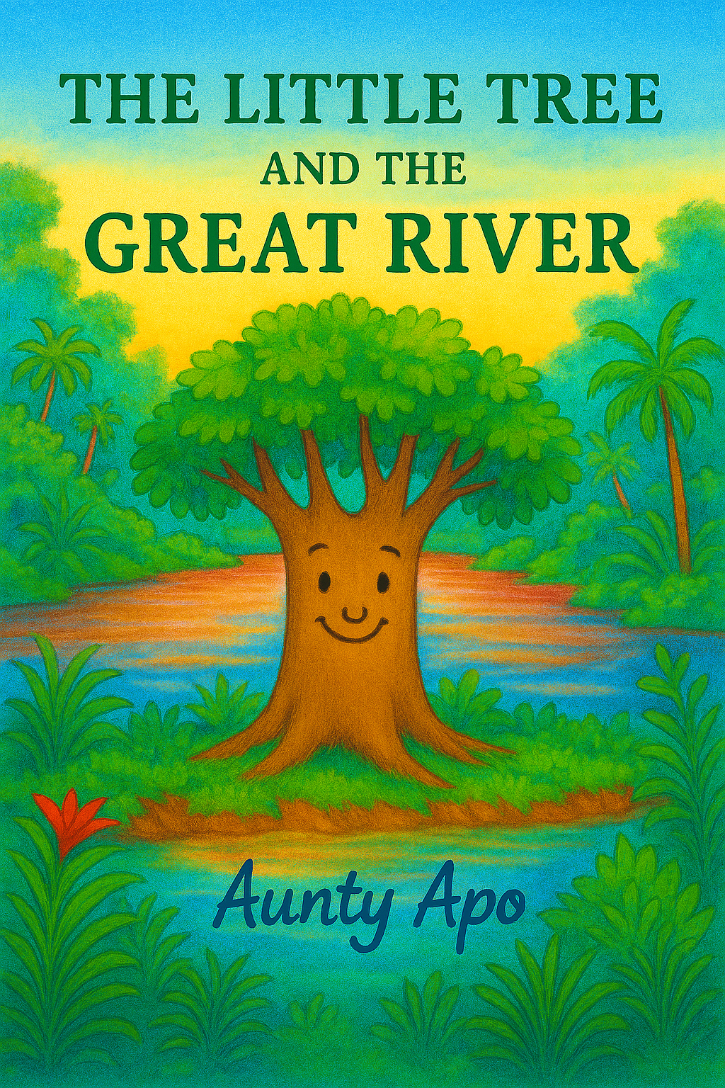Book 1 cover for The Little Tree and the Great River by Aunty Apo